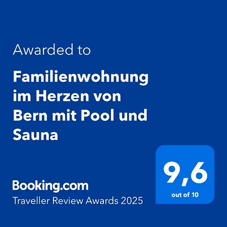 Apartment Familienwohnung Im Herzen Von Mit Pool Und Sauna Bern